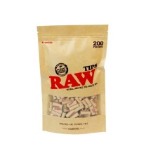 Filtertips RAW vorgerollt Beutel 200 Stück