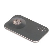 Scheckkartenpfeife Silver Palm Leaf