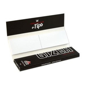 Gizeh Black King Size Slim mit Filtertips
