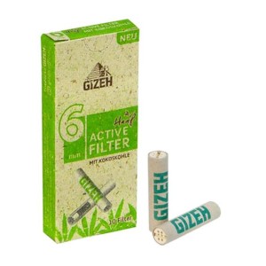 Gizeh Hanf Active Filter 6 mm