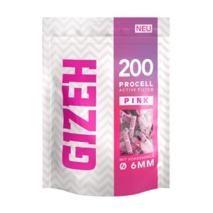 Gizeh ProCell Active Filter 6 mm pink 200  Stück