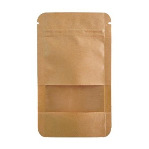 Papierbeutel Fenster 140 x 85 mm 50 Stück