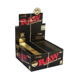 RAW Paper Black KS Slim 1 Karton 50/32