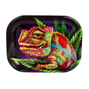 Rolling Tray Metall Chamäleon 18 x 14 x 1 cm
