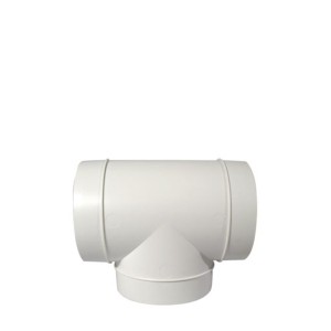 T-Stück Plastik 100 mm