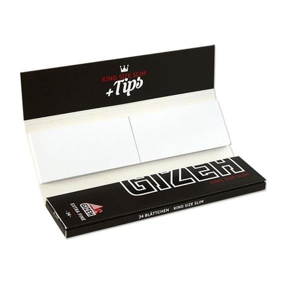 Gizeh Black King Size Slim mit Filtertips