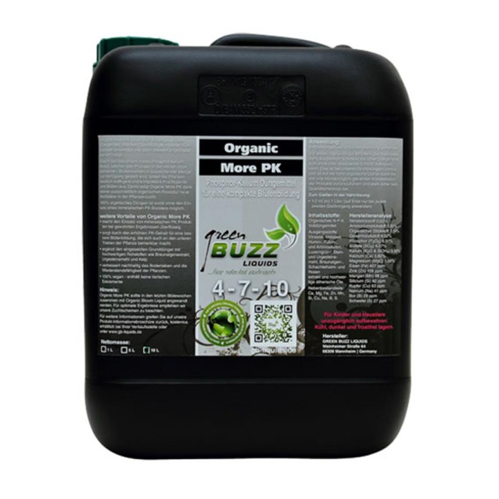 Green Buzz Organic More PK 10 Liter 