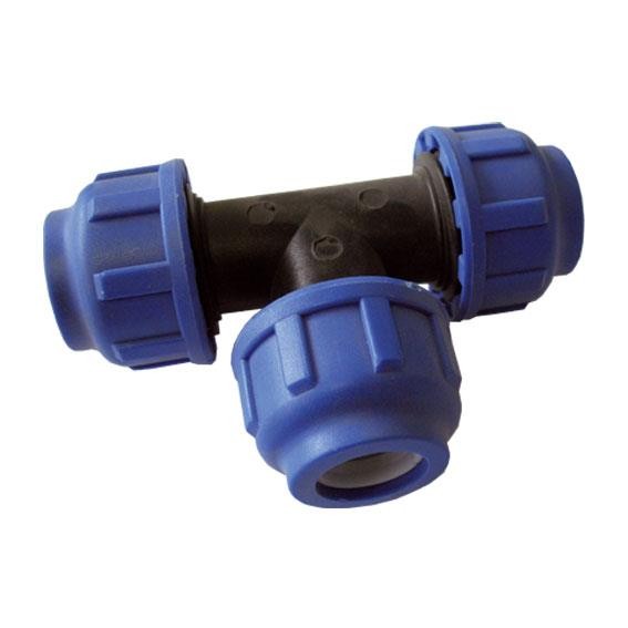 Klemmring Verschraubung T-Stück 25 mm