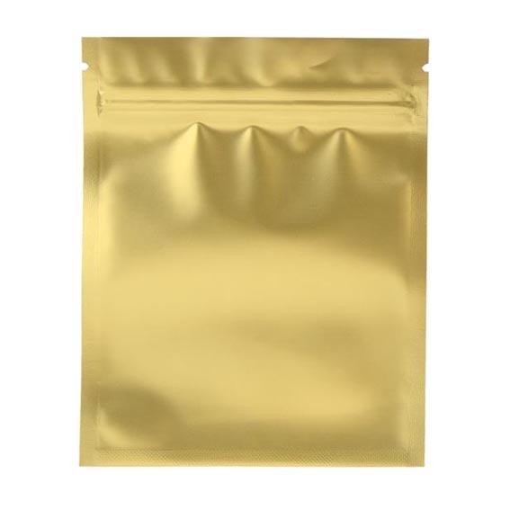 Mylarbeutel  Gold 125 x 100 mm