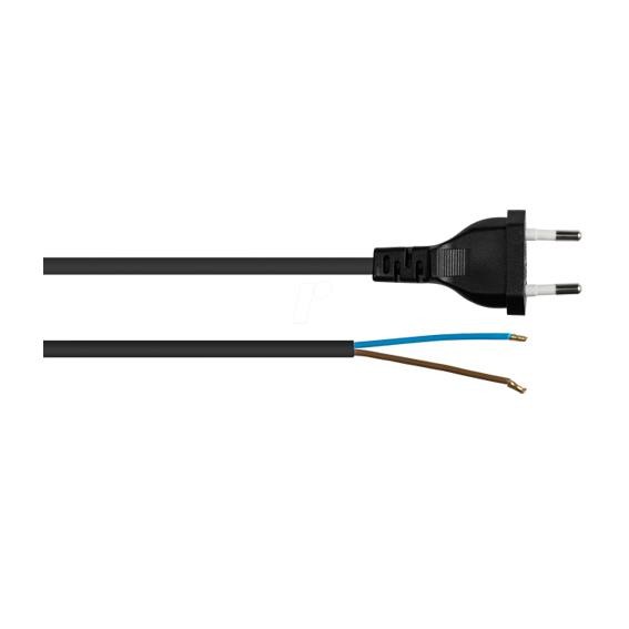 Netzstecker H03 2 x 0,75 mm² 1,5 m 