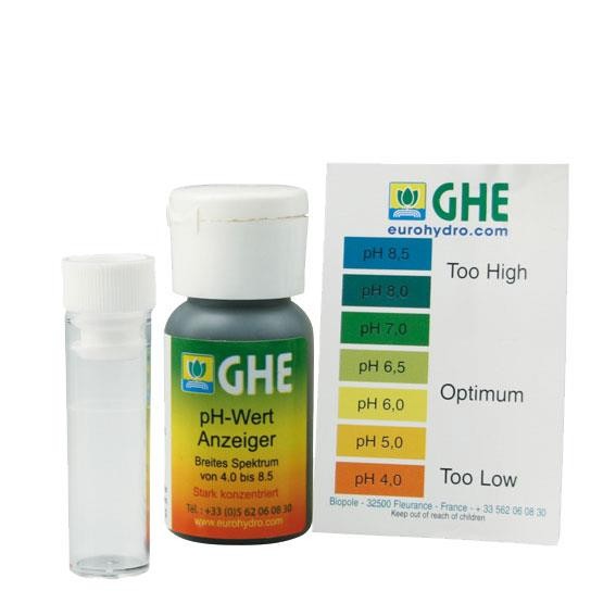 pH Test-Set mit Indikatorflüssigkeit