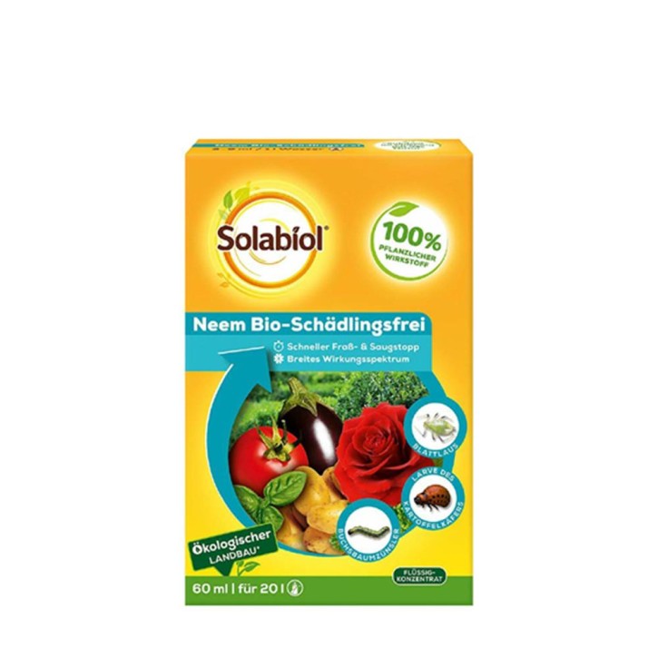 Solabiol Neem Bio-Schädlingsfrei 60 ml